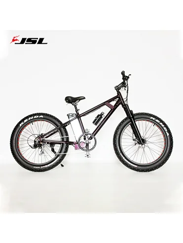(JSL037A) Wholesale High Quality Simple Design 26 inch 36V 250W Fat Tire Ebike Electric Bike electric Bicycle Snow Ebike Beach Cruiser