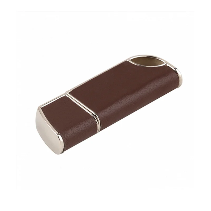 Logo Leather USB Flash Drive 4GB