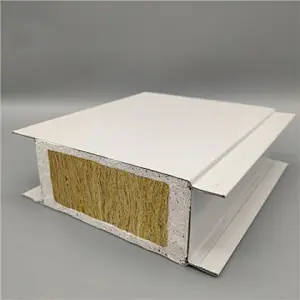 Glass Magnesium Rock Wool Sandwich Panel for Hospital