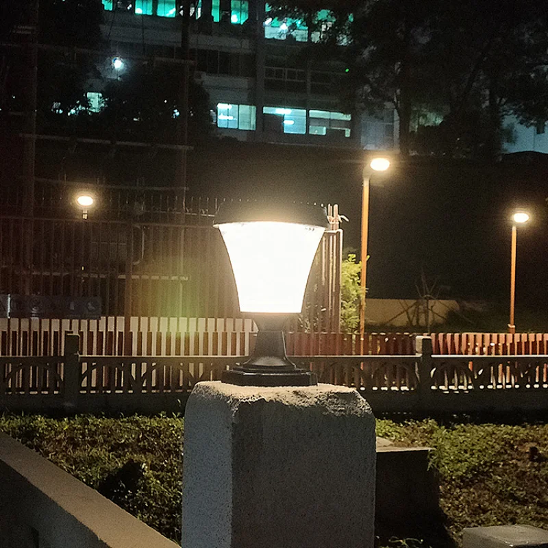 Die cast aluminum Solar Post Light Dove Series Outdoor Waterproof IP65 LED Solar Post Pillar Light
