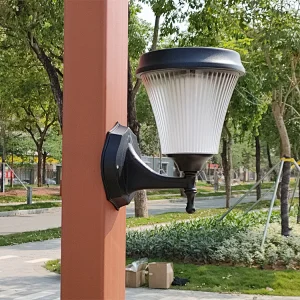 Dusk to Dawn Solar Sconce Decorative Wall Lights, Dusk to Dawn Waterproof Wall Mounted Solar Lights for Garden, Patio, Garage, Back/Front Door