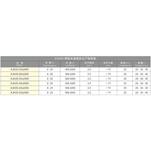 KJH25 Series Heavy Pllate/Heavy Gauge Steel Cut To Length Line