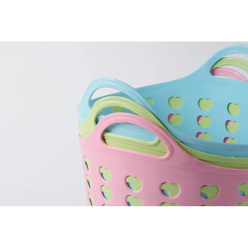 Super plastic flexible storage PE basket hot sales 0.5L