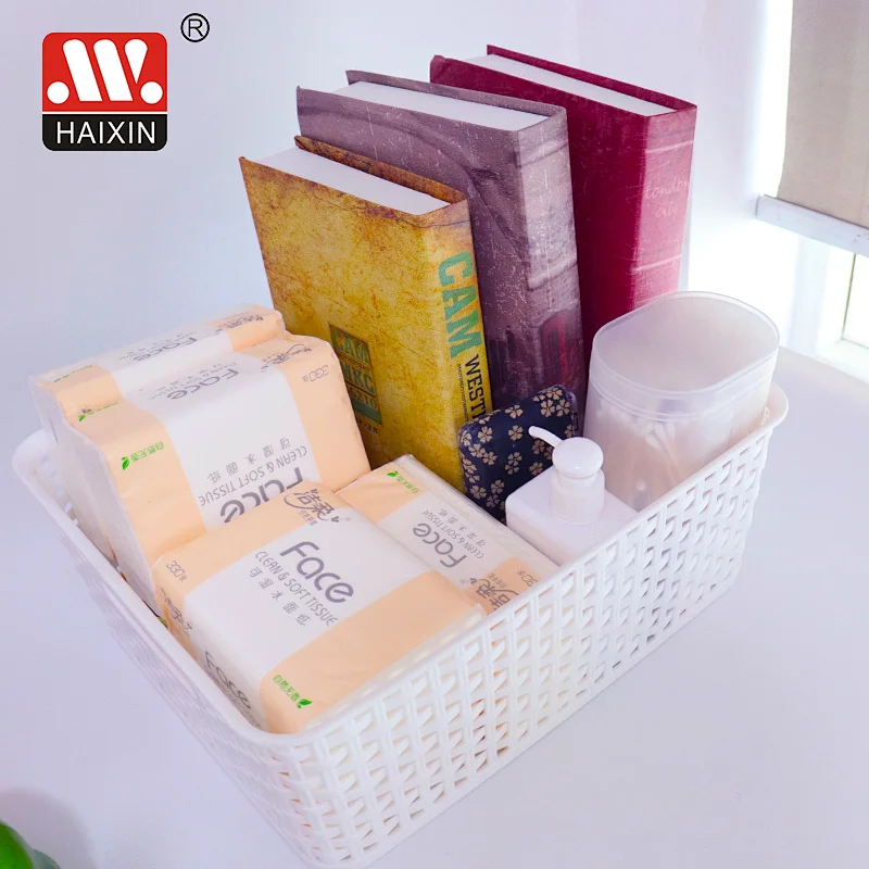 PP rectangular 10L basket multipurpose use plastic hollow basket