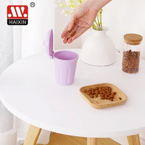 Plastic flexible dustbin basket hot sales 0.32L