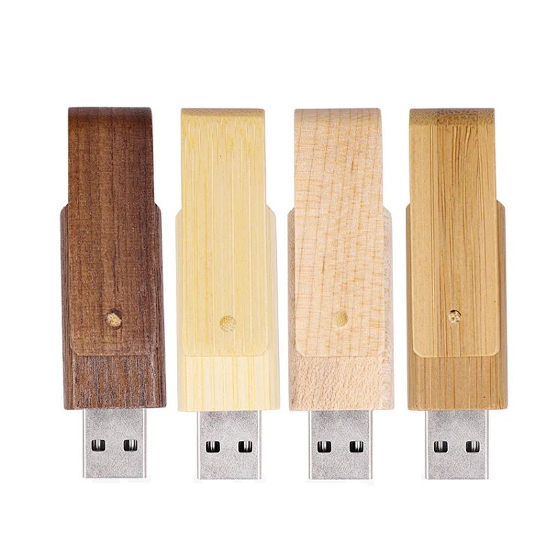Real Unique Custom Logo Wooden USB Drive High Speed Portable Custom USB Drives China