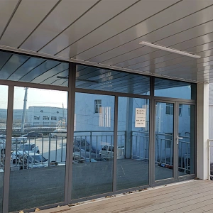 Casa contenedor de lujo prefabricada con baño