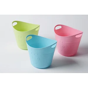 Super plastic flexible storage PE basket hot sales 1L