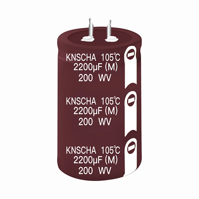 KNSCHA Snap-in Type Aluminium Electrolytic Capacitor 2200UF 200V