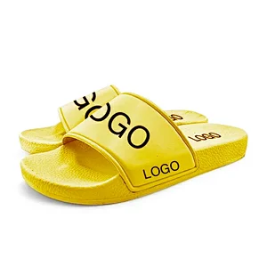 custom logo slide sandal