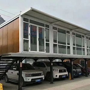 GZXINCHENG Tienda de contenedores prefabricada moderna Casa de lujo Oficina