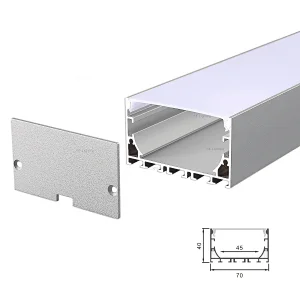 LED Strip Light Channel Diffuser Lighting 70x40mm