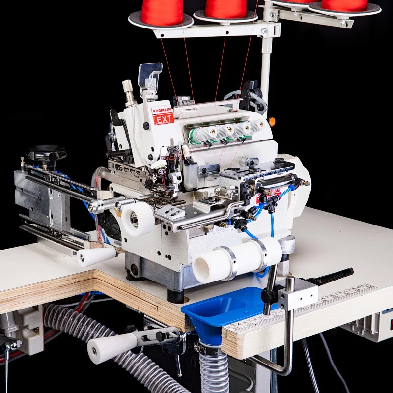 KL-EXT5114D-PUT Small Cylinder Bed 4 Thread Overlock Sewing Machine