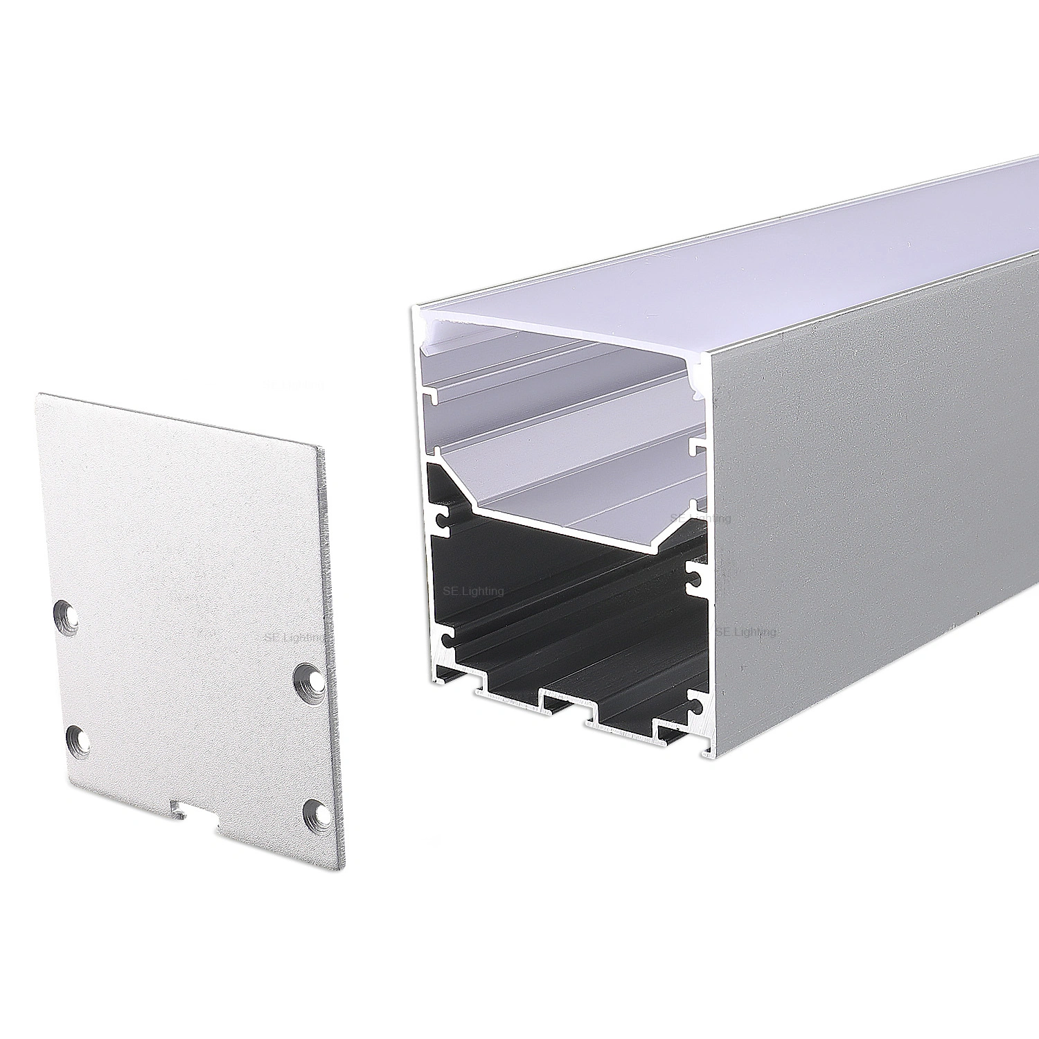 LED Aluminum Extrusion Channel Lighting 60x65mm