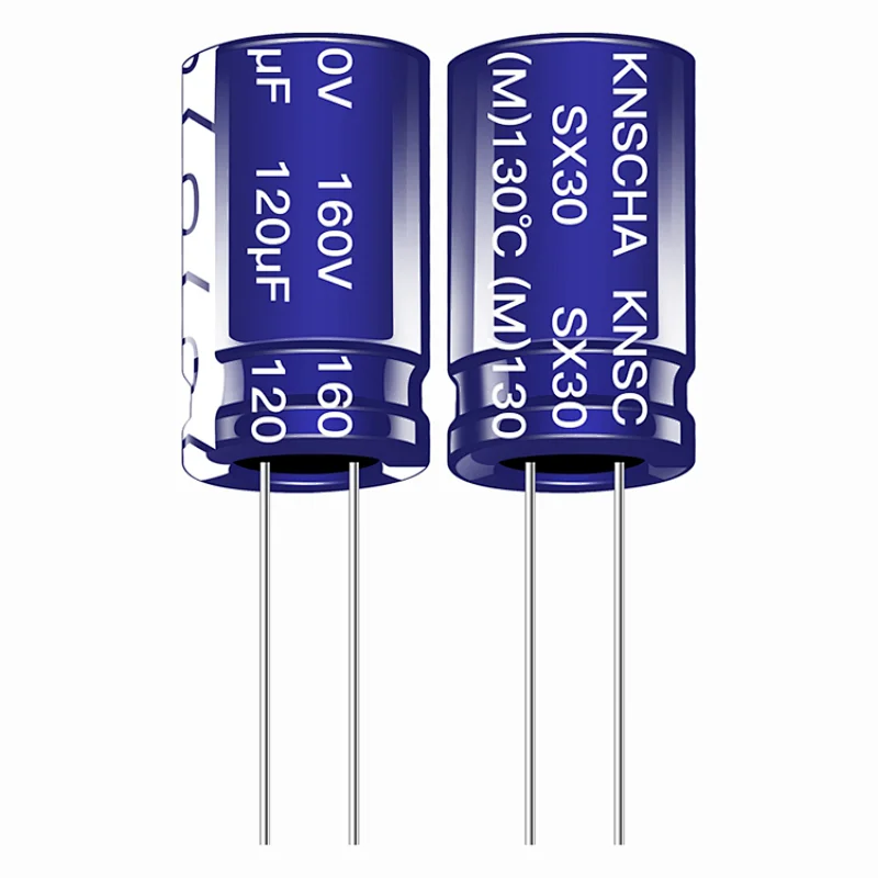 KNSCHA Radial Type Aluminum Electrolytic Capacitor 120UF 160V