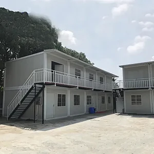 Wholesale 2 Storey Apartment Building Prefab 40FT Shipping Container Houses