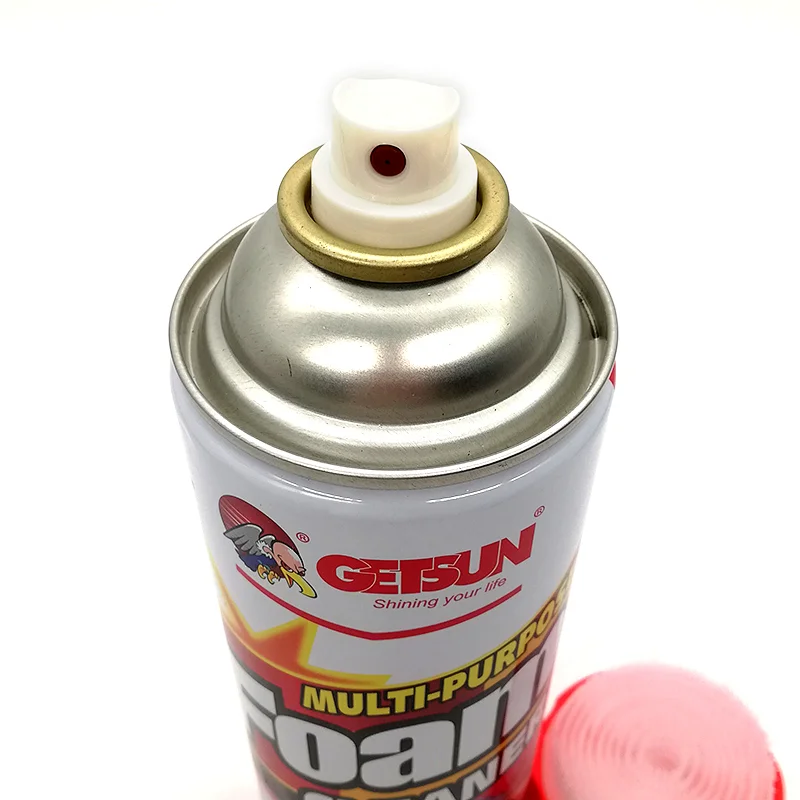 Getsun spray foam cleaner multi purpose foam Cleaner with brush G-5014