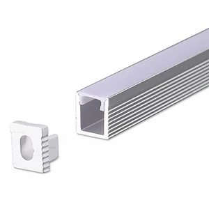 Aluminum LED Extrusion Profile 8x9mm for Surface Mount