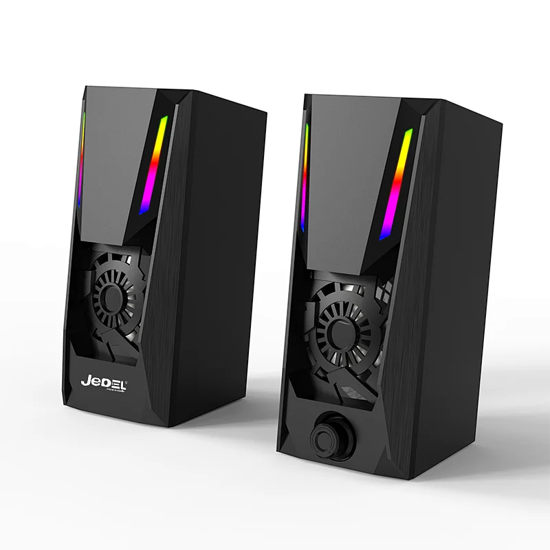 RGB light emitting speaker