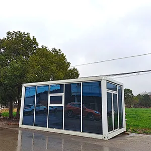China Flat Pack Good Price Spacious Well-lighted Comfortable Prefab Container Home