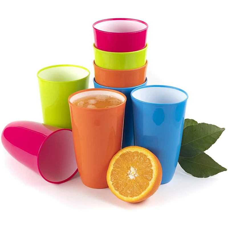 double color cup   water cup  plastic double color water cup 0.65L