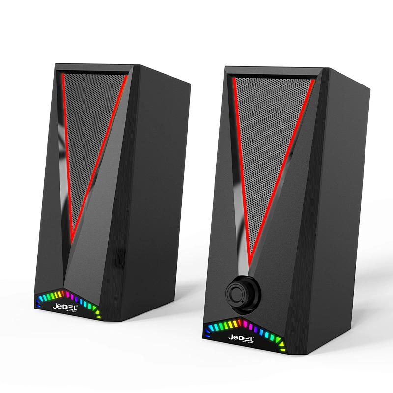 RGB light emitting speaker