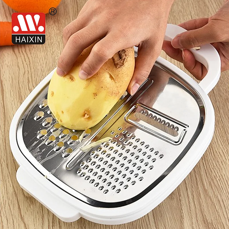 Cheese Graters For Kitchen With Lid And Detachable Storage Container