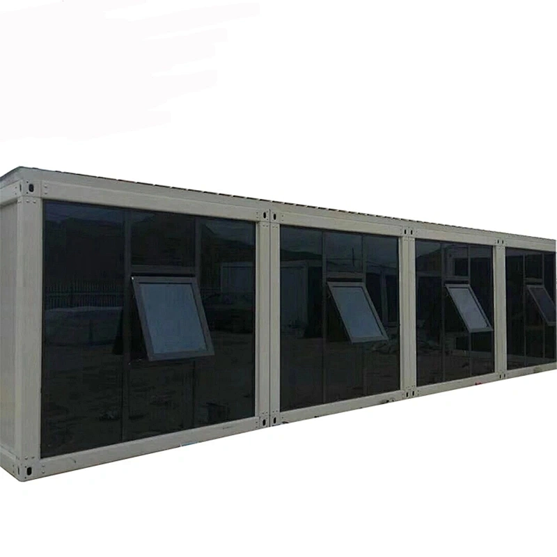 Cheap Prefabricated Modular with Glass Wall Container House