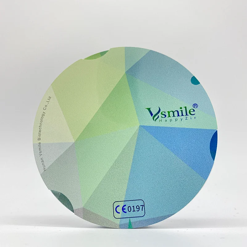 HappyZir 98mm/95mm/71mm UT Ultra Translucency Pre-shaded utral-high Zirconia Disc