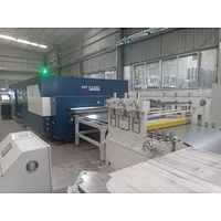 Linha de produção de corte a laser de chapa de aço