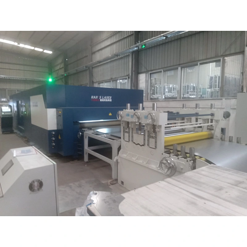 Dây chuyền sản xuất cắt laser tấm thép