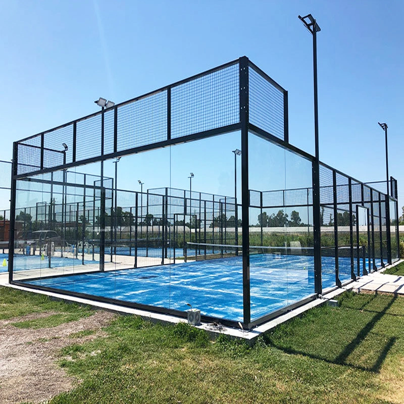 Tempered Glass application in Sports Courts Fences