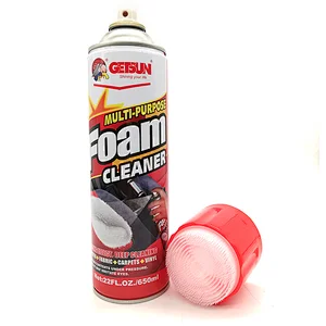 Getsun spray foam cleaner multi purpose foam Cleaner with brush G-5014