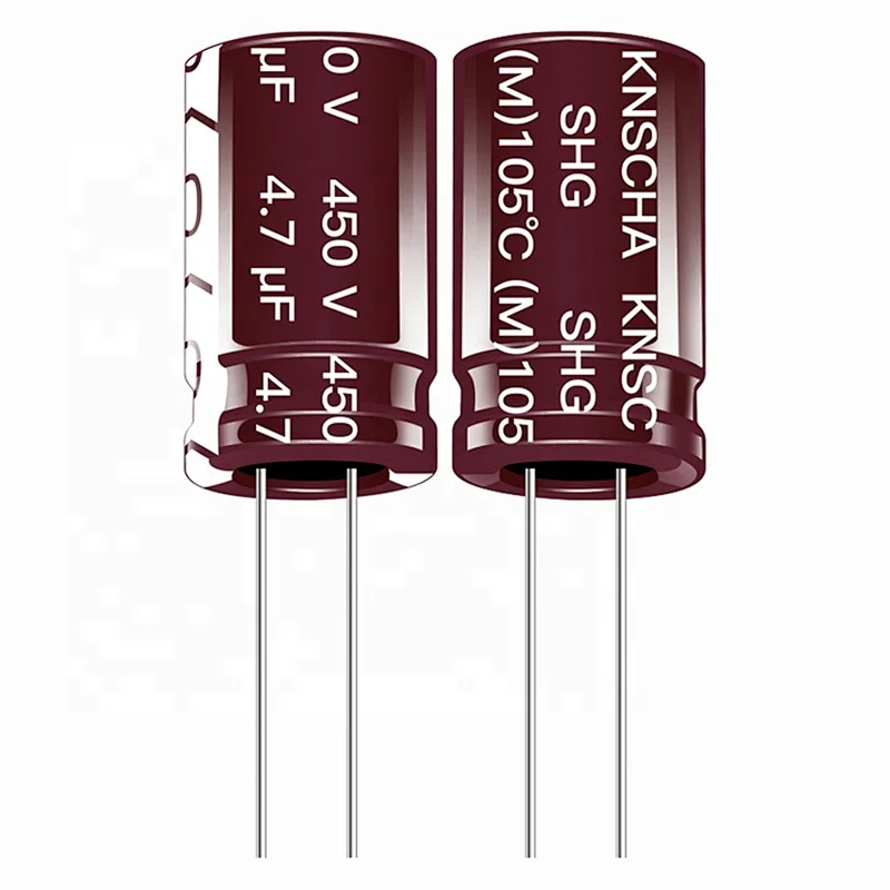 KNSCHA Radial Type Aluminum Electrolytic Capacitor 4.7UF 450V