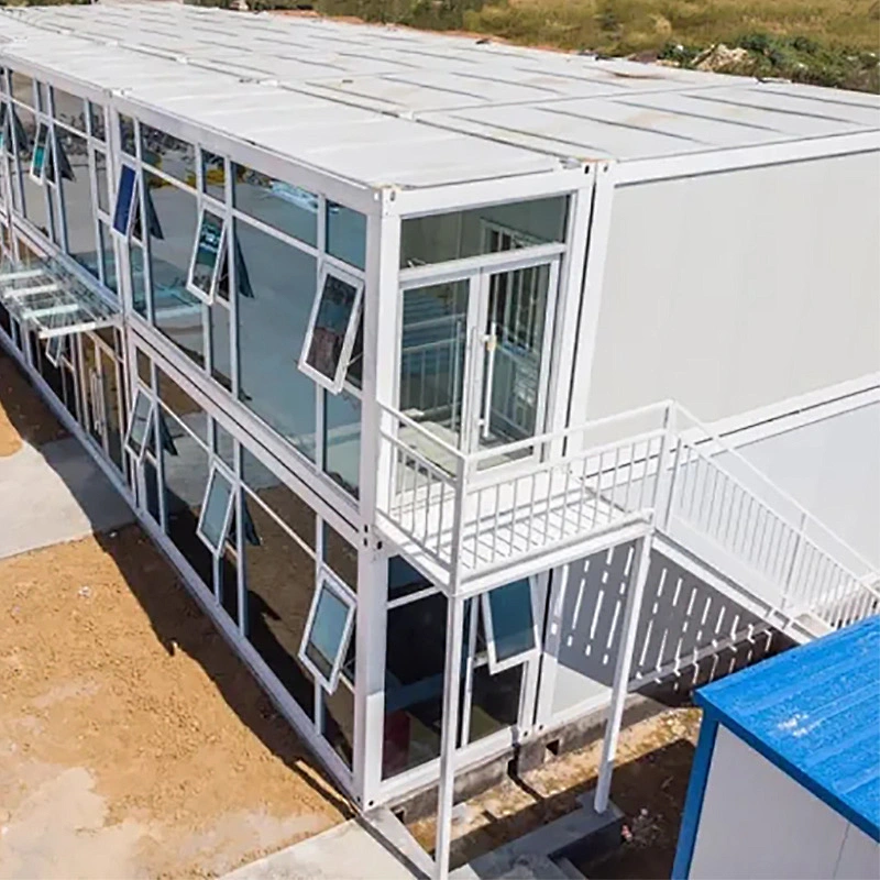 2 Story Light Steel Structure Frame Modular Container House