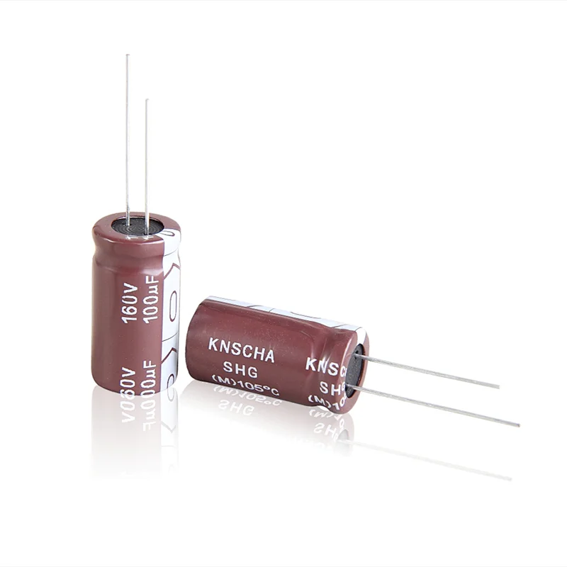 KNSCHA Radial Type Aluminum Electrolytic Capacitor 100UF 16V