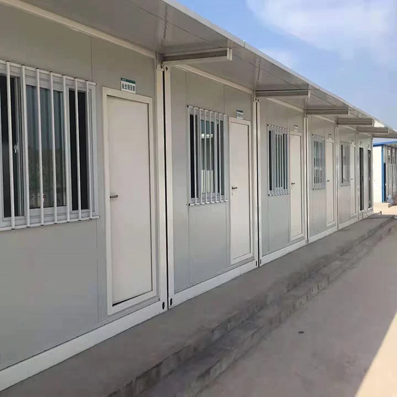 2 Storey Light Steel Structure  Detachable Expandable Prefabricated Building New Luxury Flatpack Prefab Container House
