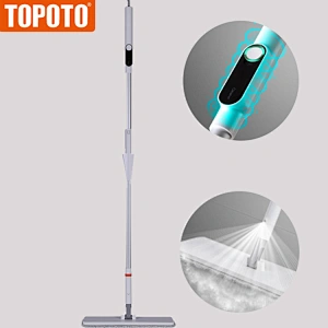TOPOTO New Design Made in China Lazy Cleaning Microfiber Spray Mop, Lazy Healthy Water Aluminum Spray Mop