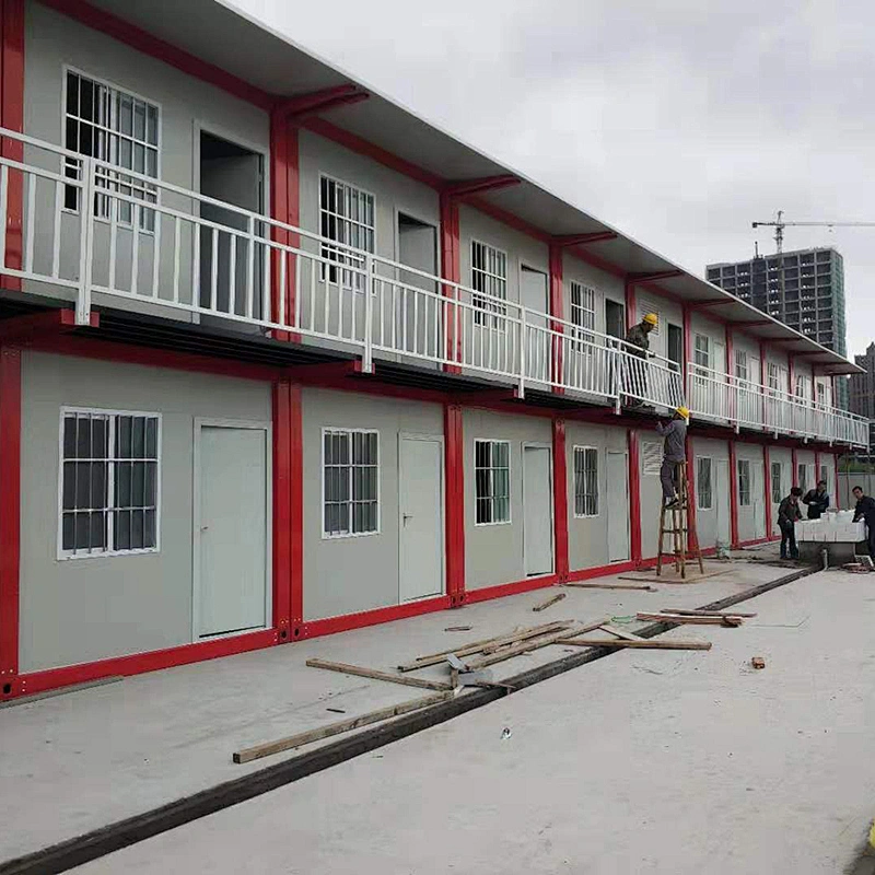 Casa contenedor modular prefabricada expandible de bajo costo para villa, baño público, hotel