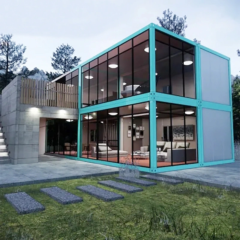 Fast Install Steel Structure Prefabricated Luxury Container Prefab House for Sale