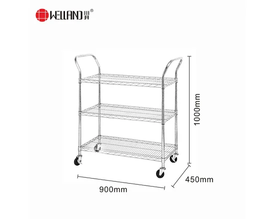 Chrome Racking Cart