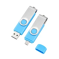 Widely Compatible USB 2.0 Interface Pen Drive Metal Swivel USB For Phone With High Quality Flash Chips