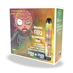 TOUCH SWITCH 5000 Puffs Dual Flavors Disposable Vape
