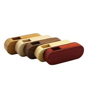 Ready Stock China Customized Wooden Memory Stick High Speed And Capacity Rotate Flash Drive