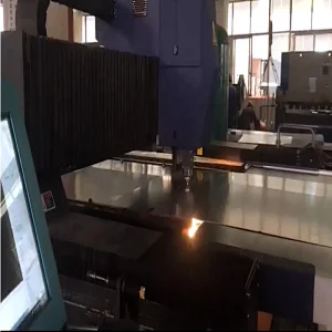 Continuous Laser Blanking Production Line With Rolling Gear Plate