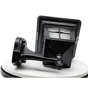 Goldsuno 3CCT Solar Vintage Wall Lamp Outdoor 400 Lumens Wall-Mounted Landscape for Garden Fence Yard Lamps