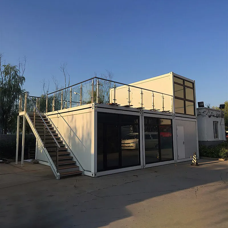 Casa prefabricada portátil del envase del edificio móvil completamente amueblado del precio competitivo