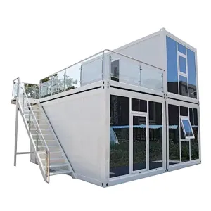 With Sunshade and A Viewing Platform Prefab Building Container House