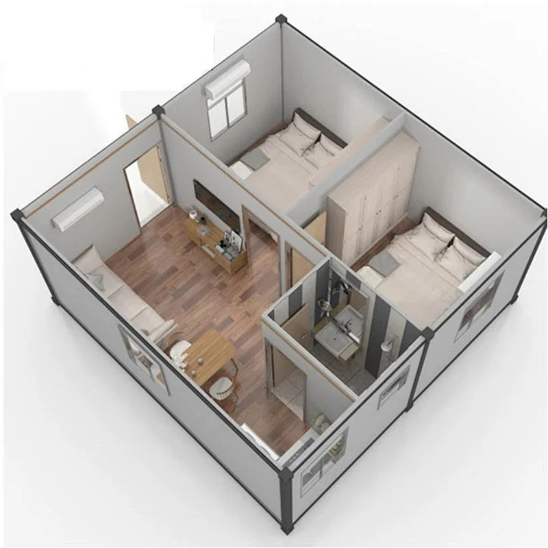 Well Prefabricated Homes Apartment Prefab Container Houses