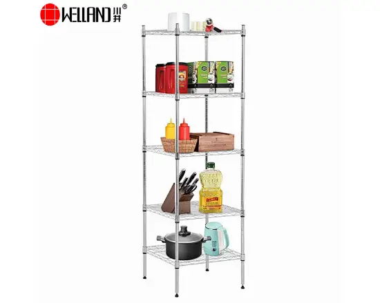 chrome shelf